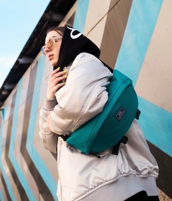 поясная сумка 909 CITY бирюзовый