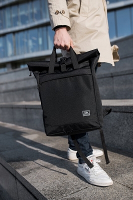 сумка-рюкзак 9022L черный