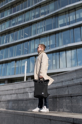 сумка-рюкзак 9022L черный