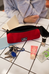 Пенал-косметичка 005 красный