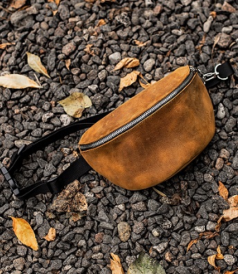 поясная сумка 905S Crazy Horse натуральная кожа