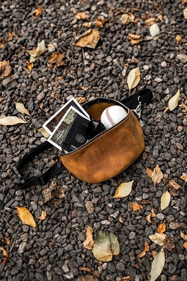 поясная сумка 905S Crazy Horse натуральная кожа