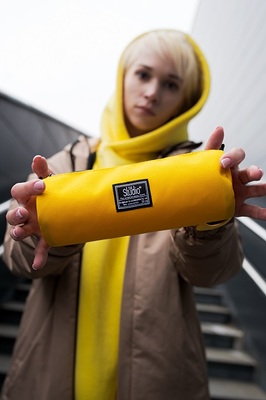 Пенал-косметичка 005 желтый