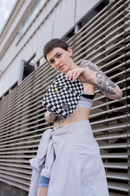 сумка для документов 915 шахматная клетка