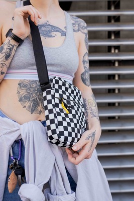 сумка для документов 915 шахматная клетка