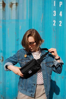 поясная сумка 902 черный