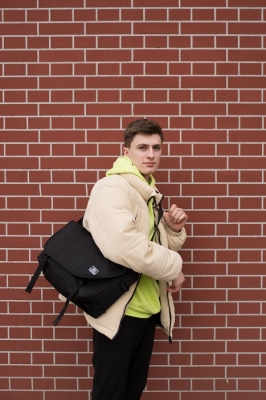 сумка-мессенджер 6003L черный