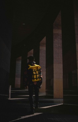 рюкзак Лоукостер желтый