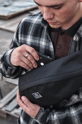 поясная сумка 909 CITY черный