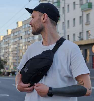 поясная сумка 909 CITY черный
