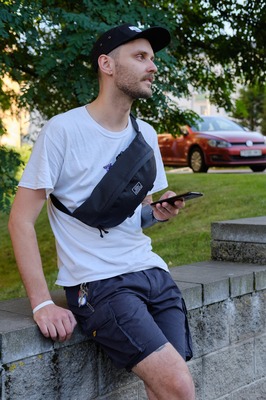поясная сумка 909 CITY черный