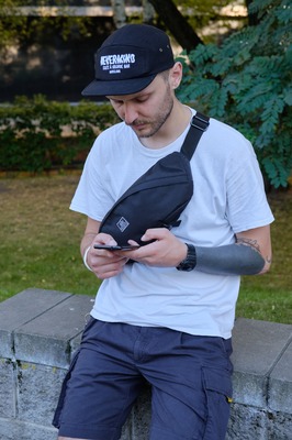 поясная сумка 909 CITY черный