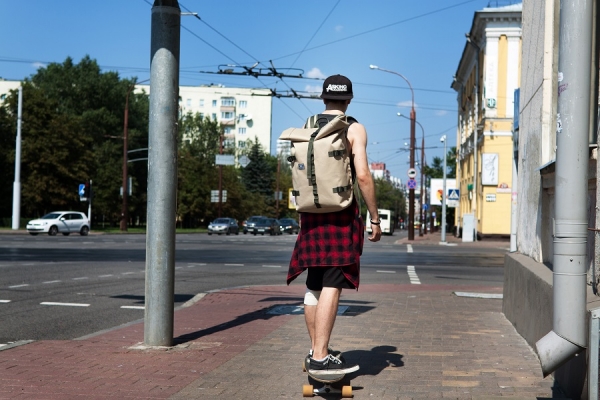 рюкзак Ролл-Топ 9016 бежевый