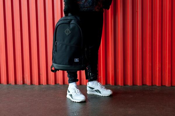 рюкзак 340 светло-серый джинс/темно-серый джинс/черный