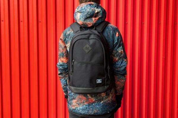 рюкзак 340 черный/черный кожзам