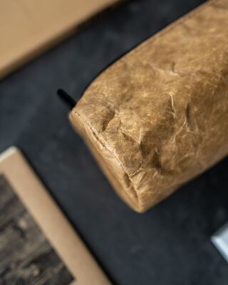 Пенал-косметичка 005 Оригами песочный