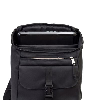 РЮКЗАК 9012 ЧЕРНЫЙ/ТЕМНО-КОРИЧНЕВЫЙ КОЖЗАМ