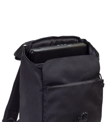 РЮКЗАК 9012 ЧЕРНЫЙ/ТЕМНО-КОРИЧНЕВЫЙ КОЖЗАМ