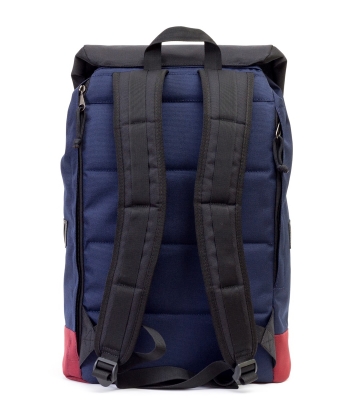 Рюкзак 9018 черный/синий/бордо