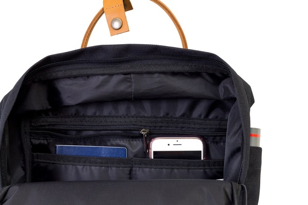 рюкзак 5007 черный/ореховый