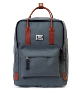 рюкзак 5007 серый/бордовый