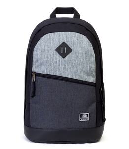 рюкзак 340 светло-серый джинс/темно-серый джинс/черный