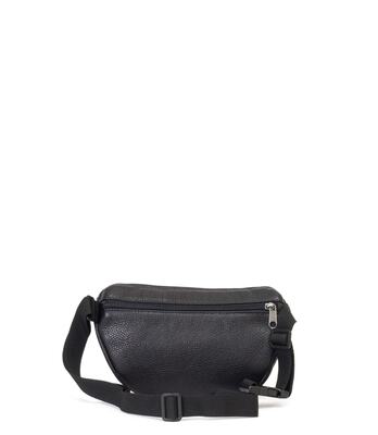 поясная сумка 905S черный натуральная кожа