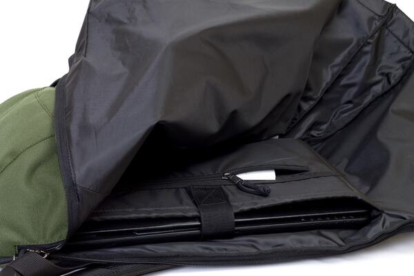 рюкзак Ролл-Топ 9019 синий/черный