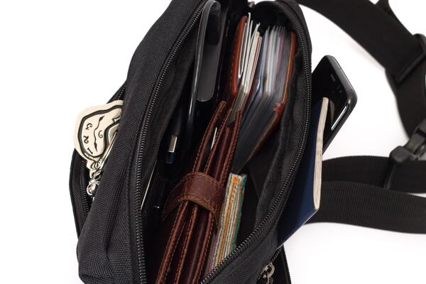 поясная сумка 902 синий