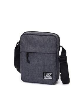 сумка для документов 915 т.серый джинс