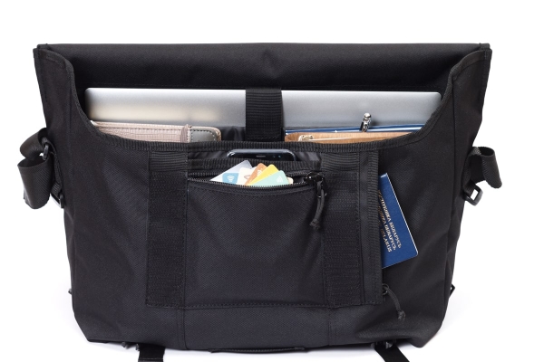 сумка-мессенджер 6003L желтый/черный/коричневый