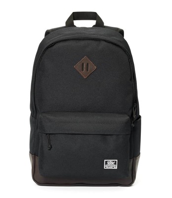 рюкзак 330 черный/коричневый кожзам