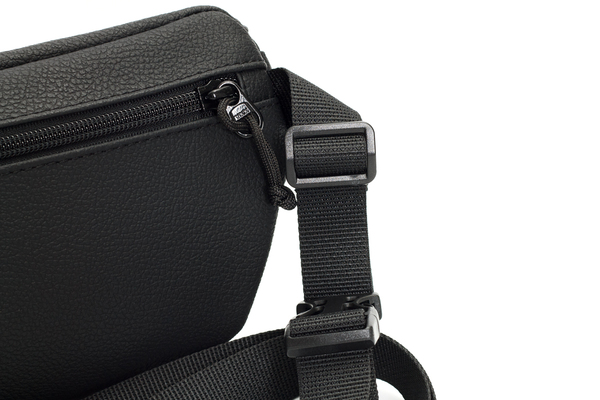 поясная сумка 905S черный экокожа