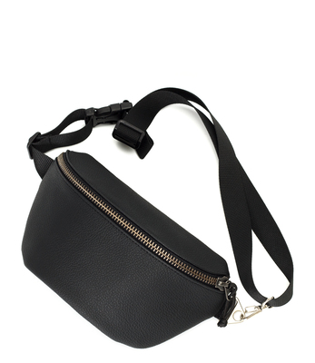 поясная сумка 905S черный экокожа