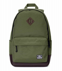 РЮКЗАК 3102 ХАКИ/ТЕМНО-КОРИЧНЕВЫЙ КОЖЗАМ