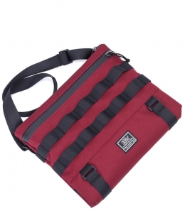 Cross body 925 бордовый