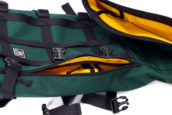 рюкзак Лоукостер тёмно-зеленый