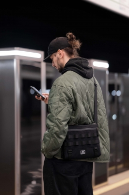 Cross body 925 черный