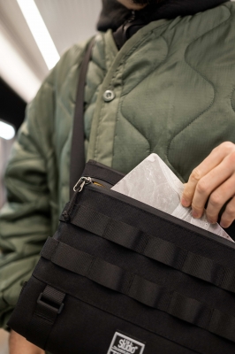 Cross body 925 черный