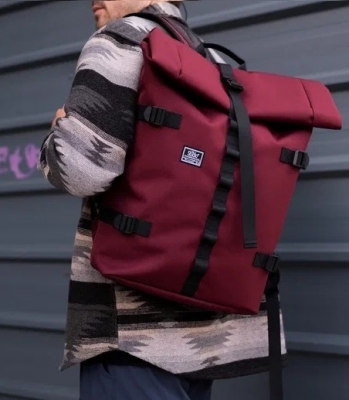 рюкзак Ролл-Топ 9016 Бордо