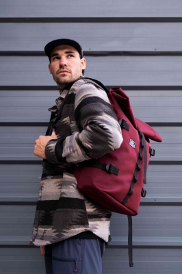 рюкзак Ролл-Топ 9016 Бордо