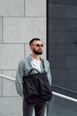 Шоппер Seoul L чёрный