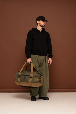 СПОРТИВНАЯ СУМКА 7052-40 (40-литров) ОЛИВА/КОЙОТ