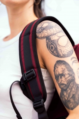 рюкзак Ролл-Топ 9016 Бордо