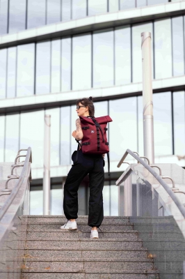 рюкзак Ролл-Топ 9016 Бордо