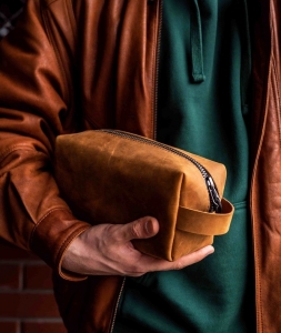 Косметичка CHICAGO натуральная кожа