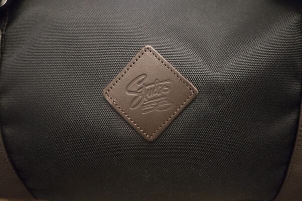 СПОРТИВНАЯ СУМКА 7055 СИНИЙ-КОРИЧНЕВЫЙ КОЖЗАМ