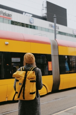 рюкзак Ролл-Топ 9016 желтый