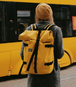 рюкзак Ролл-Топ 9016 желтый